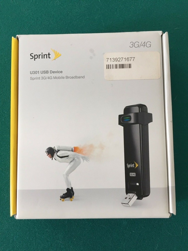 Sprint U301 USB Device 3G 4G Mobile Broadband