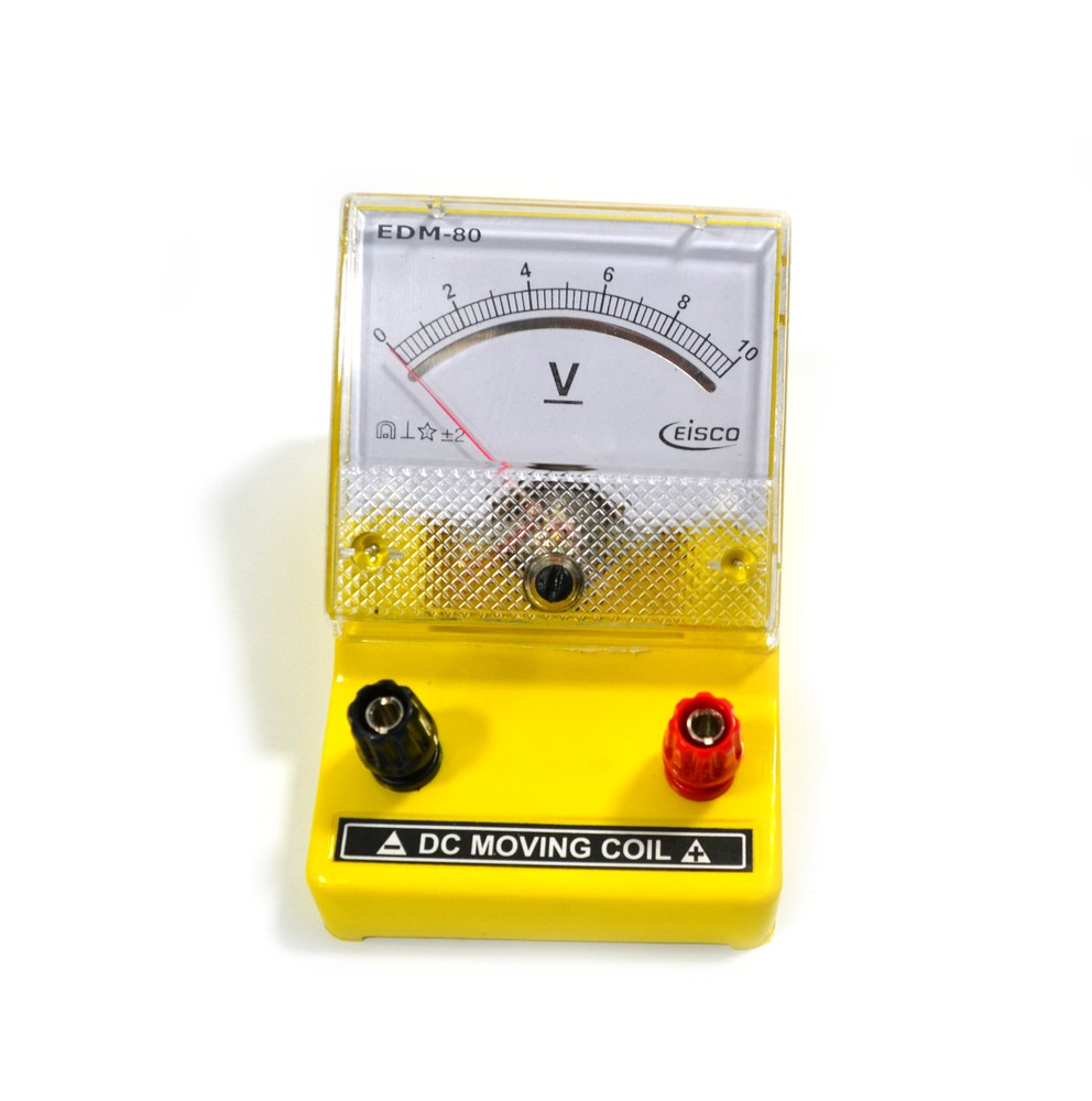 Eisco Labs Moving Coil Voltmeter - 0-10v