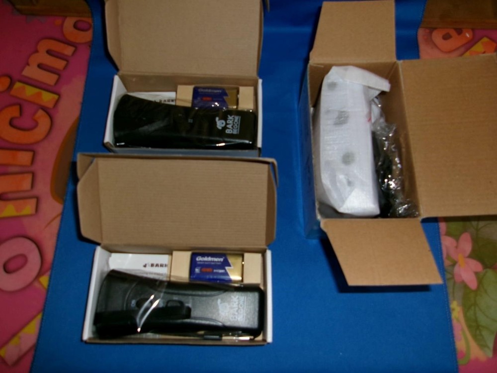 BARK BEGONE AUTO BARK CONTROLLER & 2 DOG TRAINER NEW