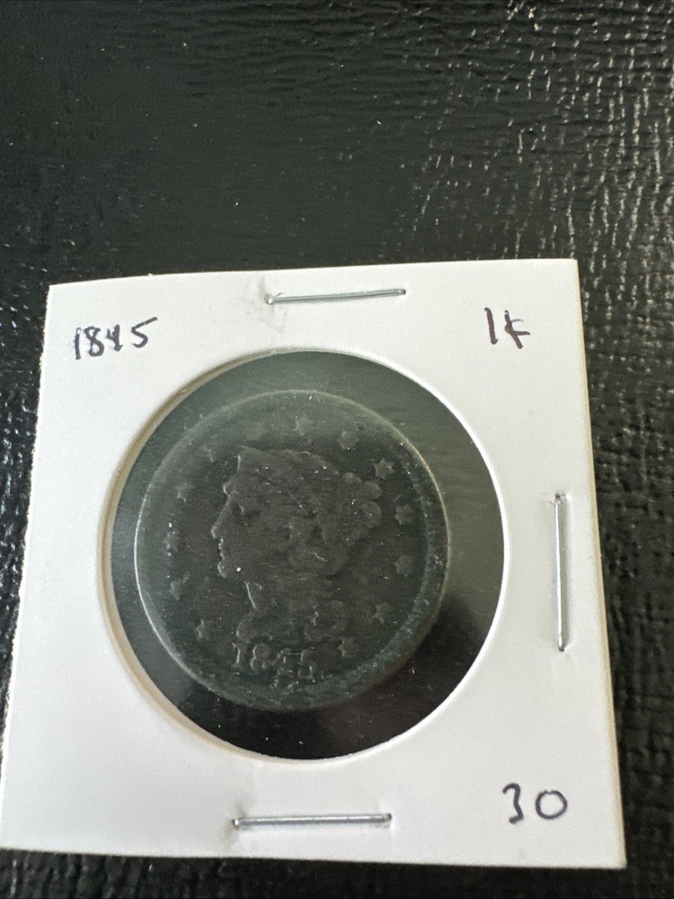 1845 1C BN Braided Hair Cent