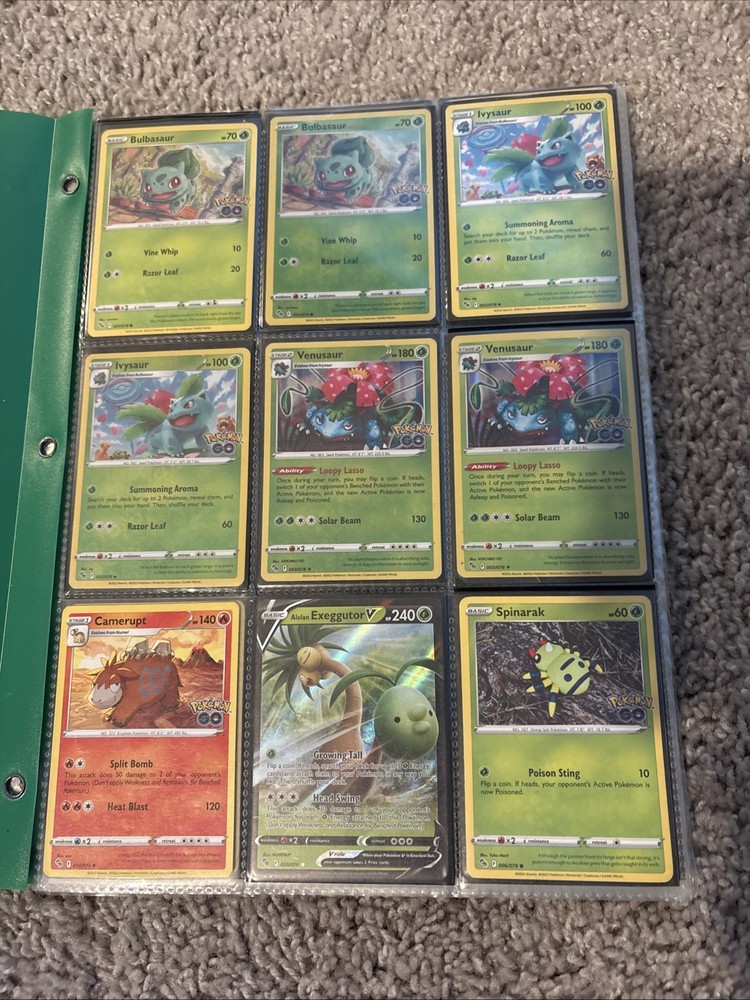 POKÉMON GO Semi Complete Master Set with  Binder