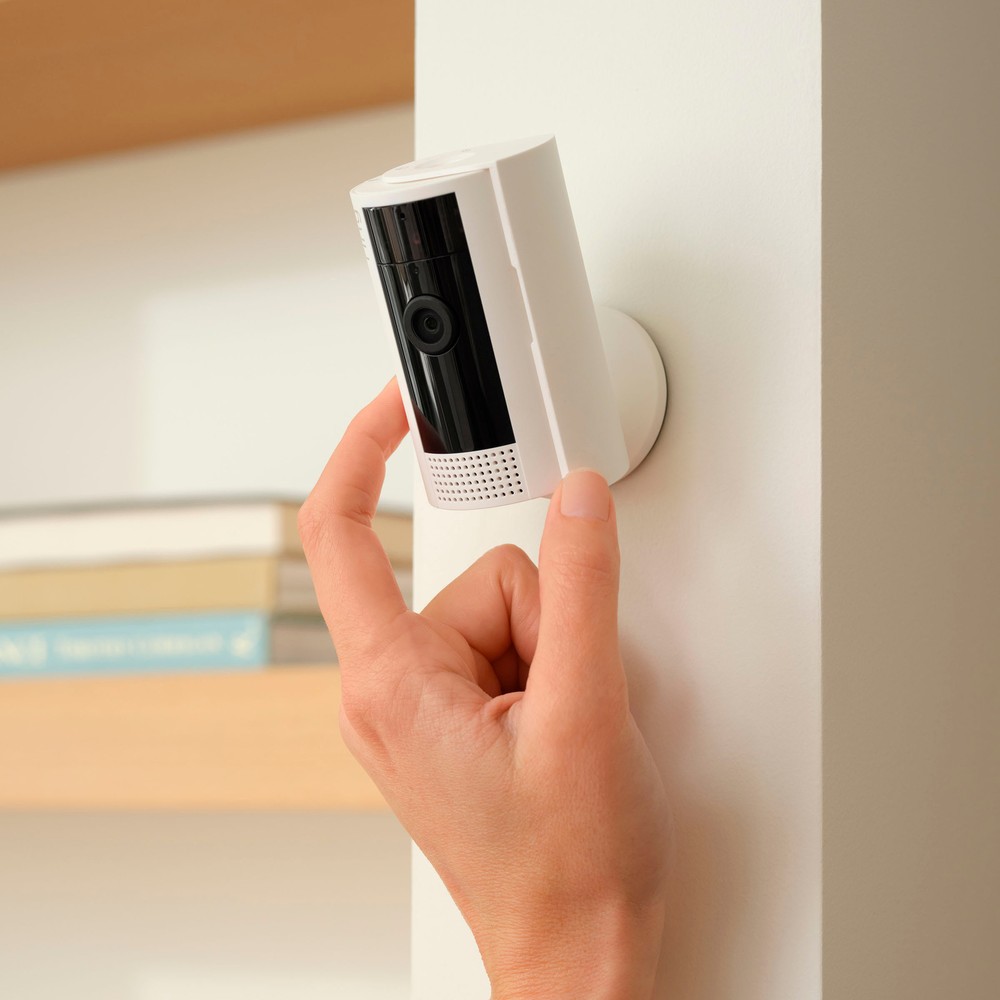 Ring - 2-Pack Indoor Plug-In 1080p Security Camera (2nd-Generation) with Priv...