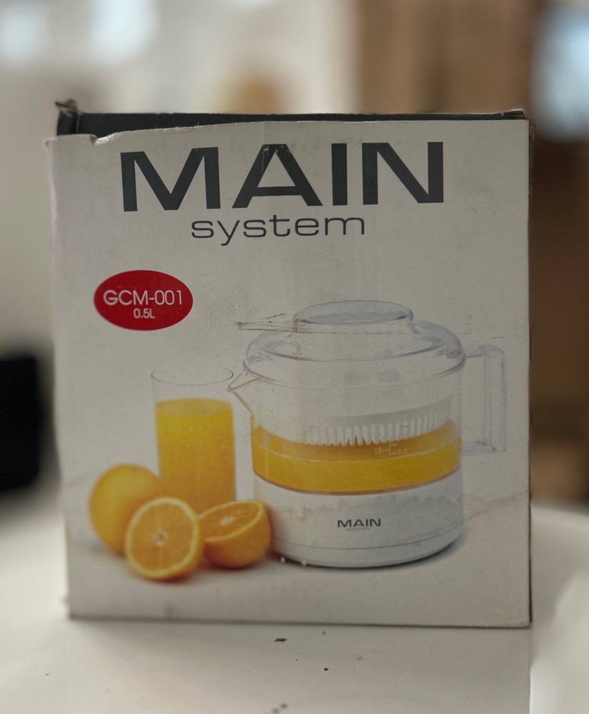 Main System Citrus Press - White