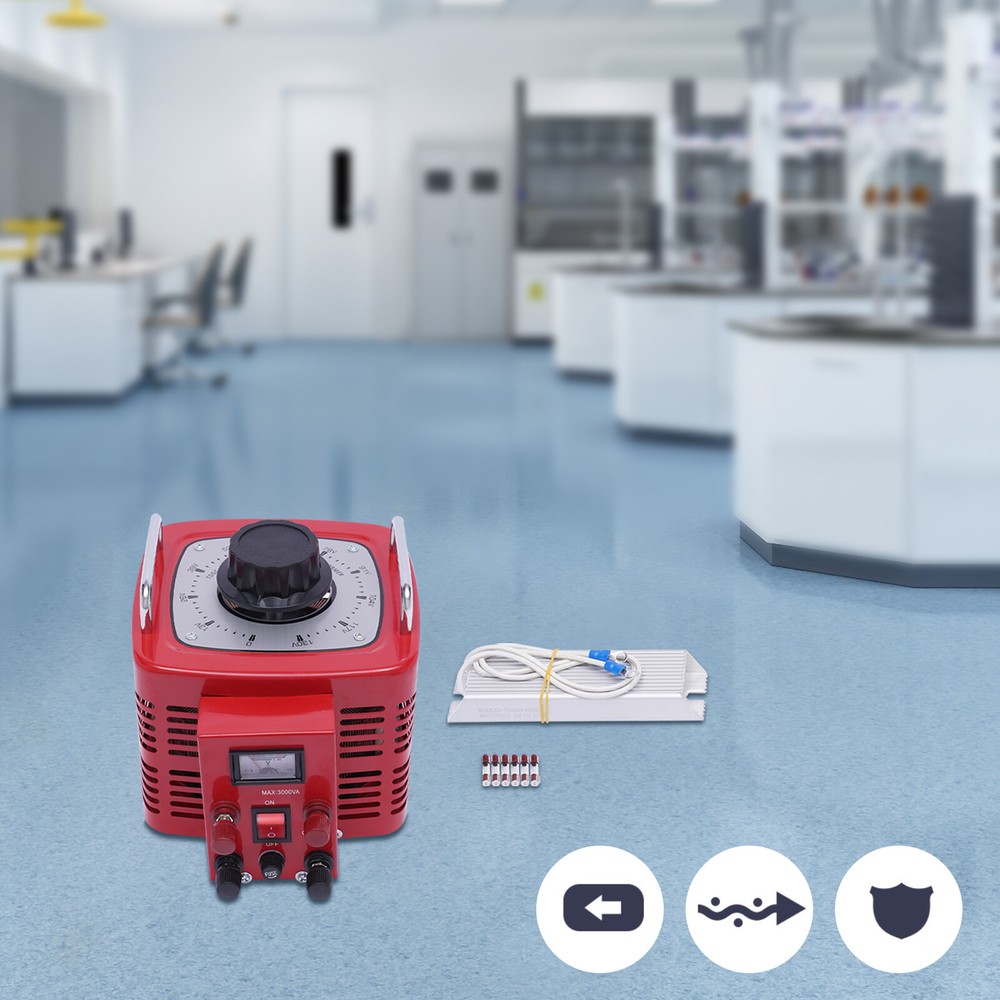 Variac Transformer Variable Voltage AC Regulator Metered 3000W 30Amp 110V NEW US