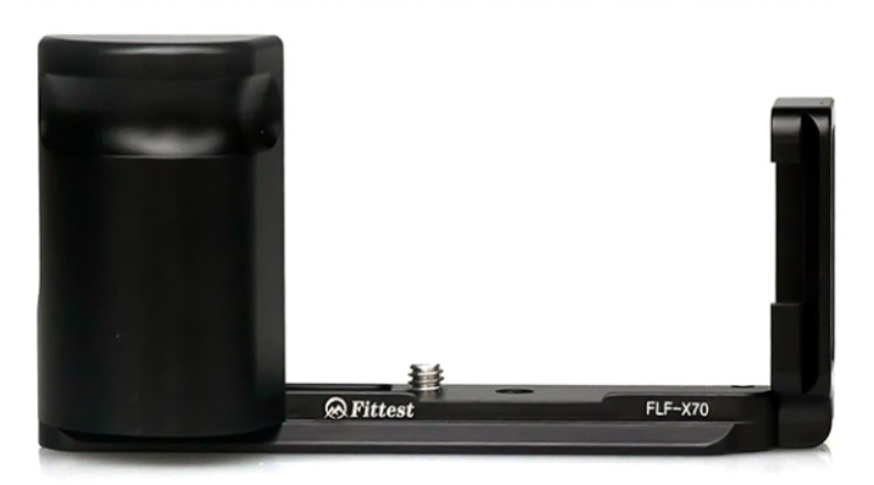 for Fuji X-70 micro-single handle L-shaped quick-loading board