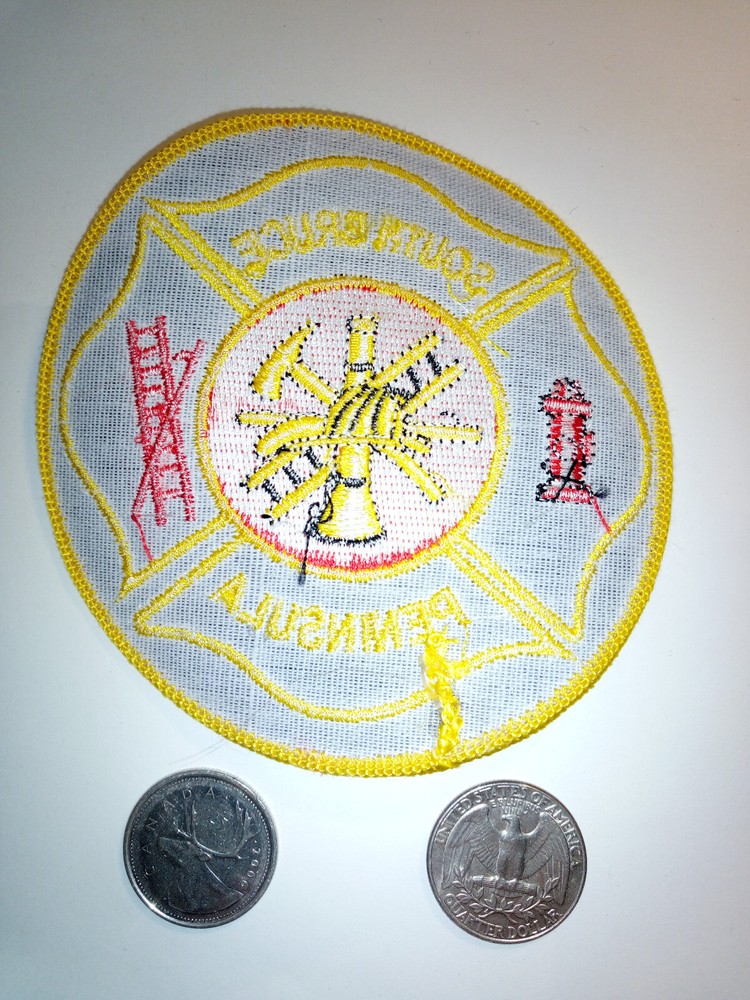 South Bruce Peninsula Fire Department Patch Badge Crest