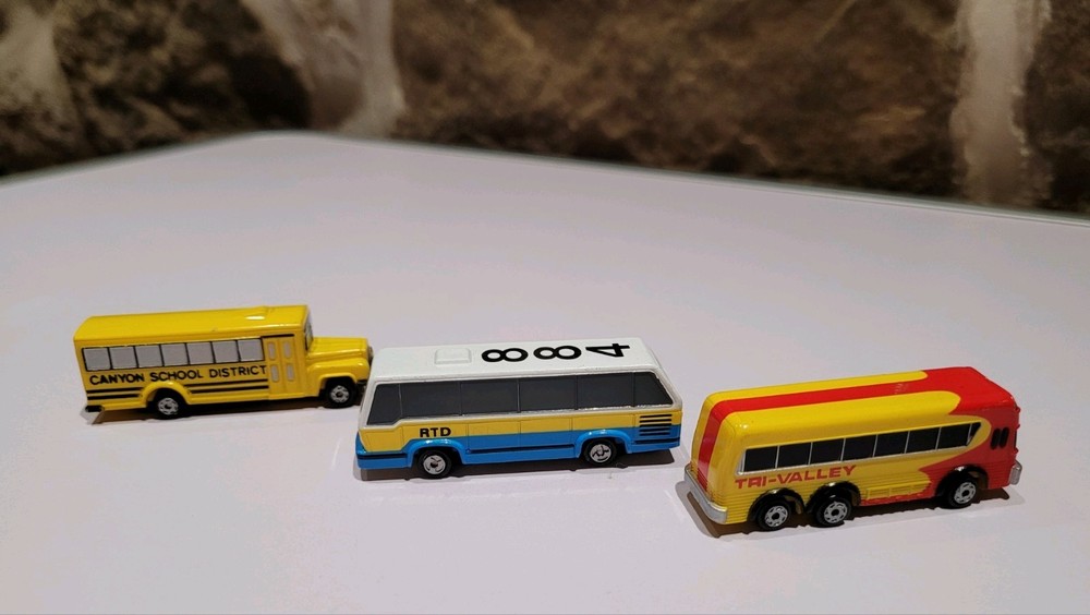 Micromachines 1990 Public Transportation #8 Complete Set