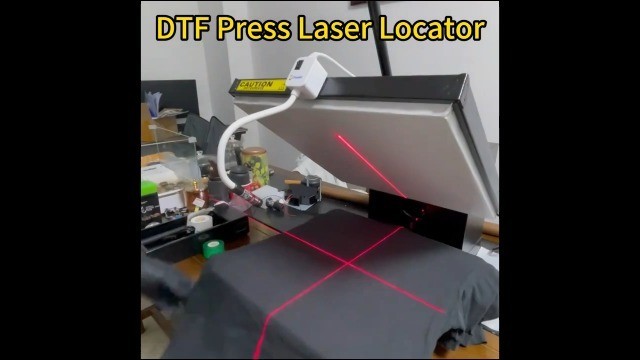 Laser Alignment System for Heat Press - T-Shirt & Hat Positioning Tool, Magnetic