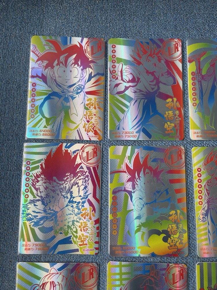 Dragon Heros SC-LR COMPLETE SET 1-18 Rainbow Foil