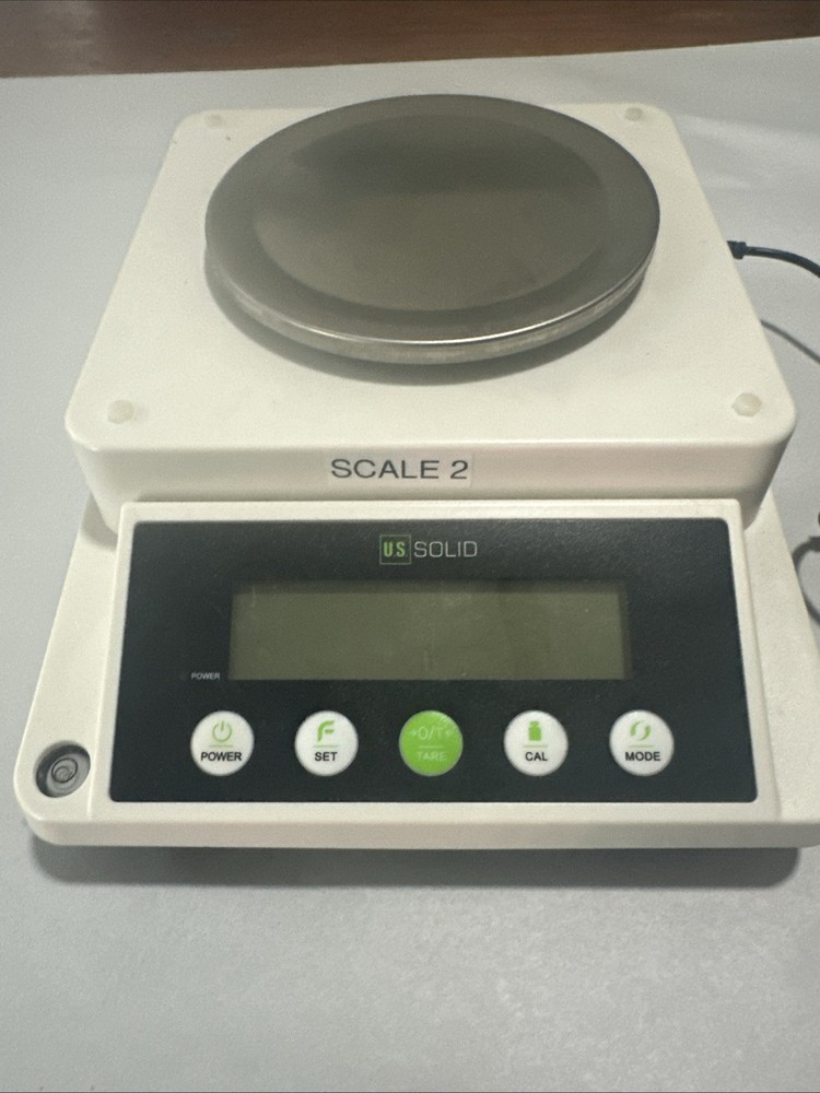 U.S. Solid Digital Precision Scale 3100g x 0.01g Lab Balance Working