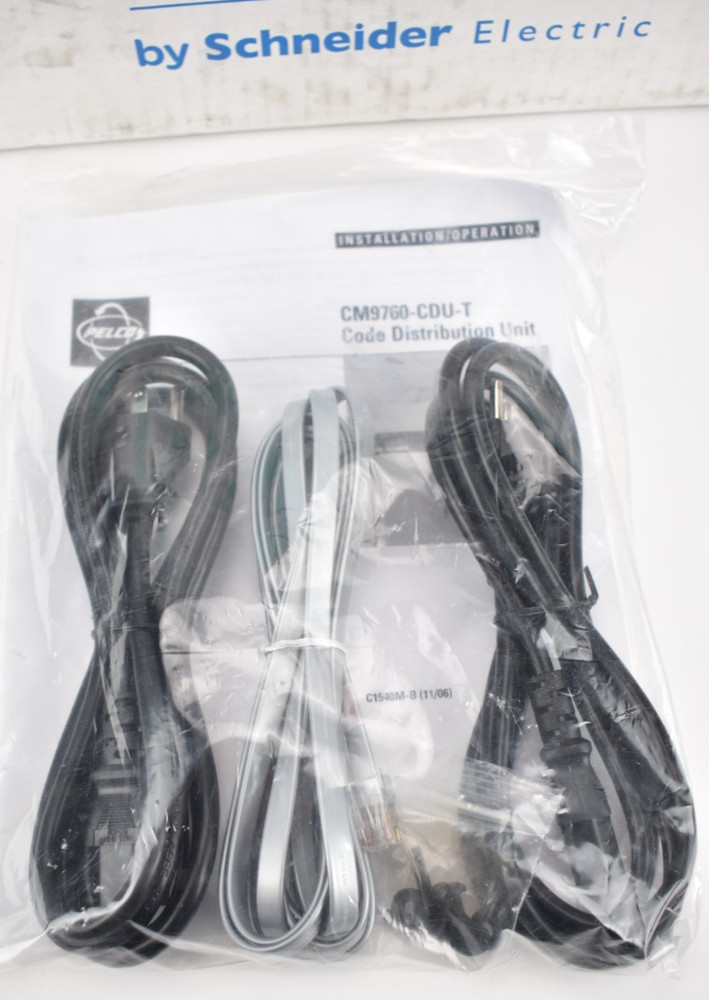 Pelco CM9760-CDU-T Rev A2 Matrix Code Distribution Unit RS-422 16-Channel
