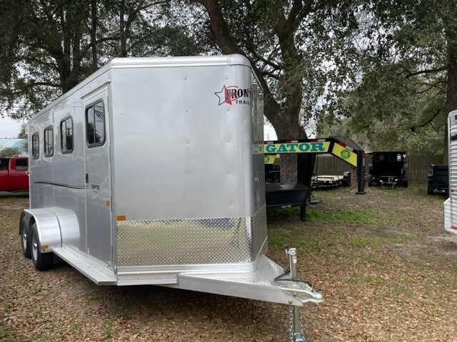 Frontier Aluminum Horse Trailer 3 stalls