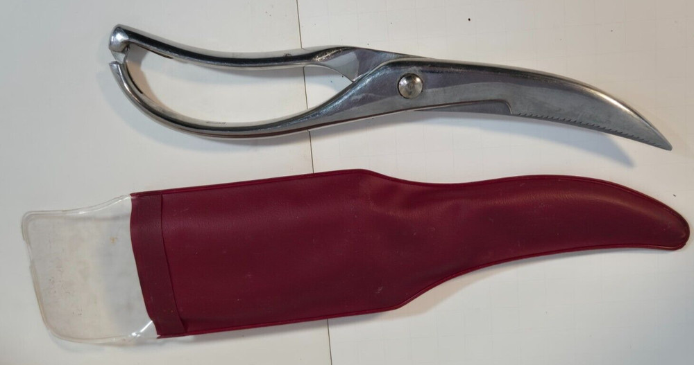 Hoffritz Poultry Meat Kitchen Shears Scissors 9.5" Italy