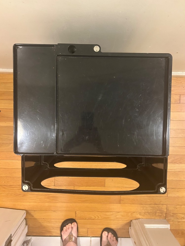 JOE COLOMBO BOBY TROLLEY ORGANIZER BLACK