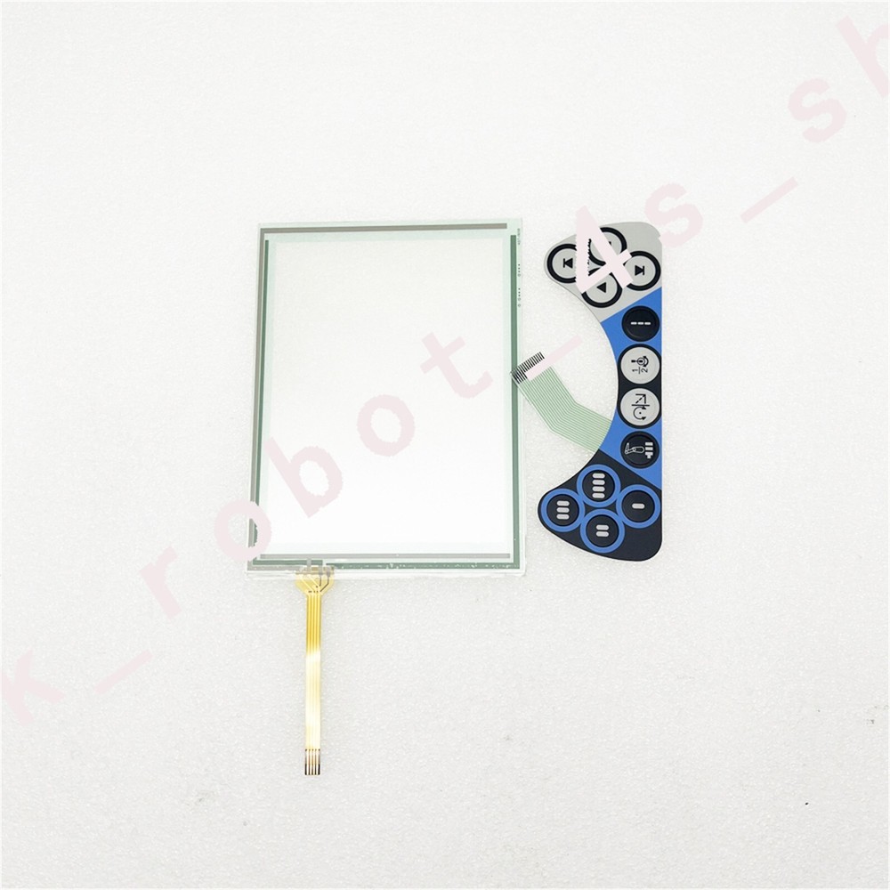 For ABB DSQC679 IRC5 robot teach pendant overlay Membrane+touch screen Free ship