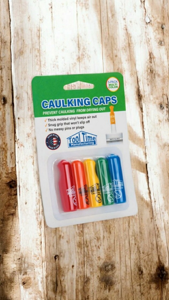 Tool Time Multi-Color Vinyl Caulking Cap (5-Pack)