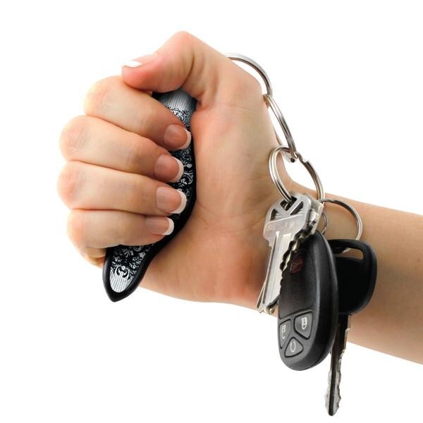 Munio Self Defense Key Chain, Cross