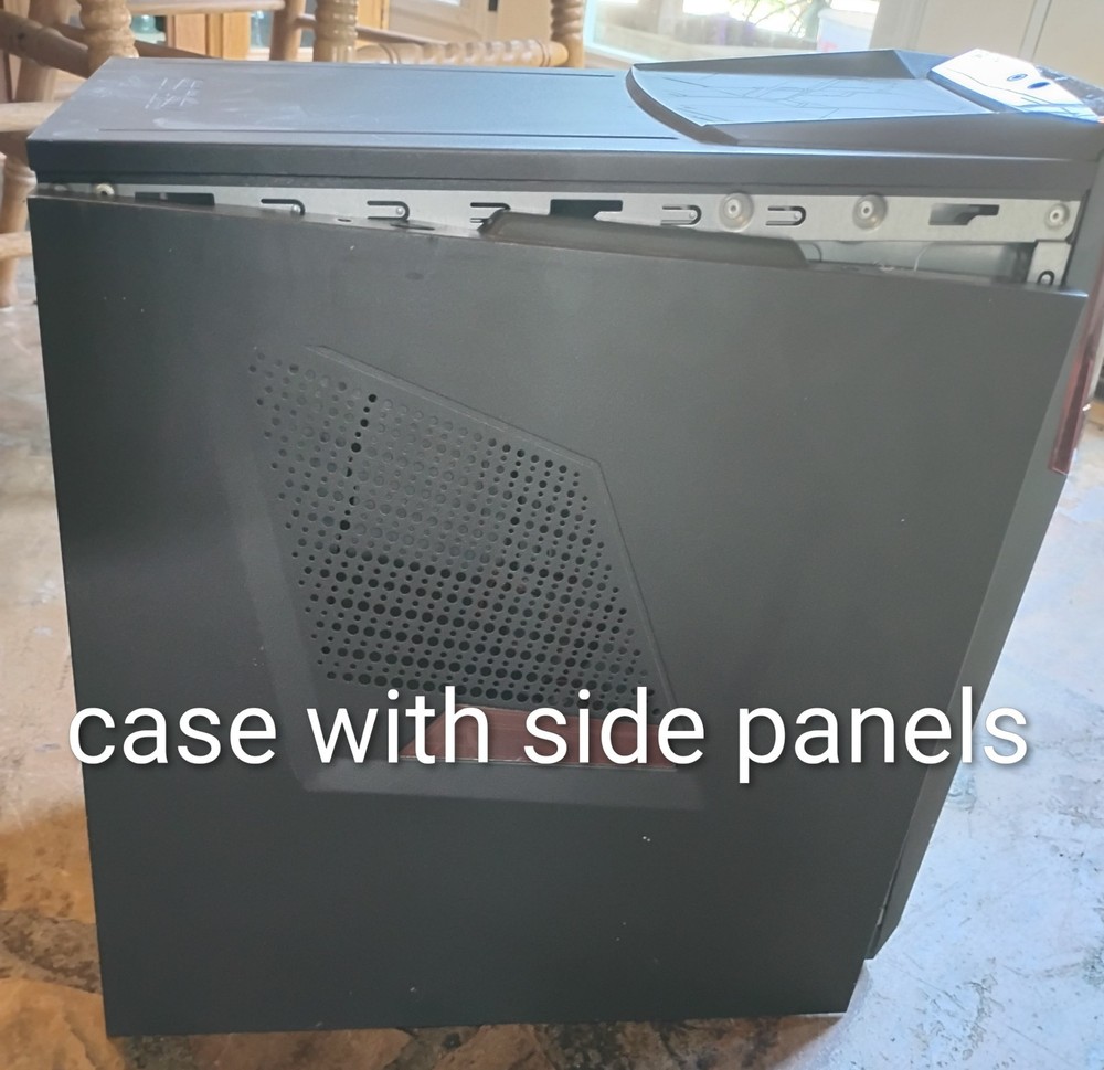 Black Asus G11CD Gaming PC Case with DVD