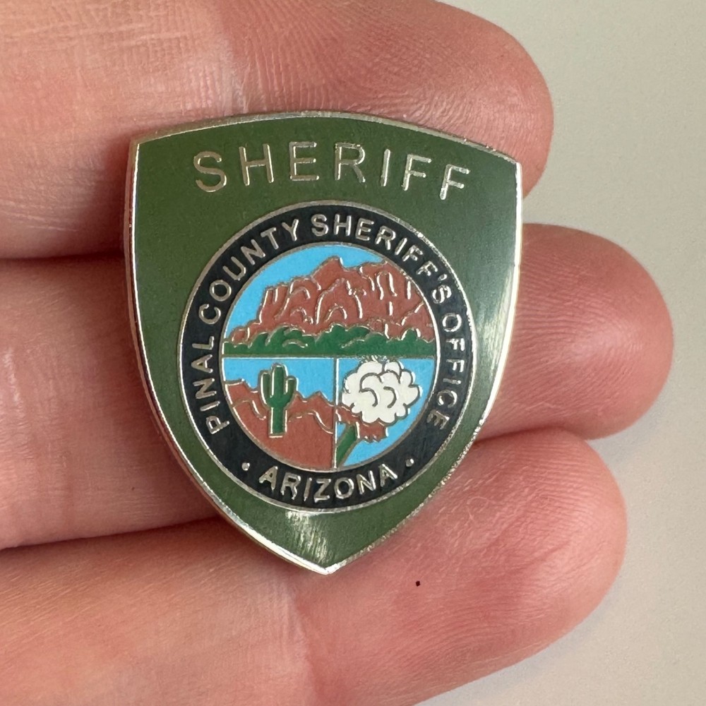 Pinal County Sheriff’s Office Arizona Law Enforcement Shield Pin Badge Sheriffs