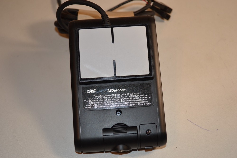 Verizon Connect AI Road Facing Dashcam Camera KP2-VZ
