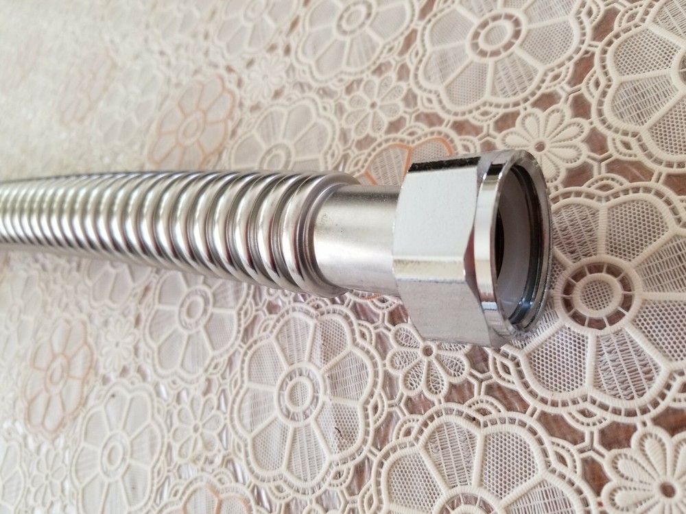 1" FIP Stainless Steel Corrugated Water Heater Connector 24"/30" Hose