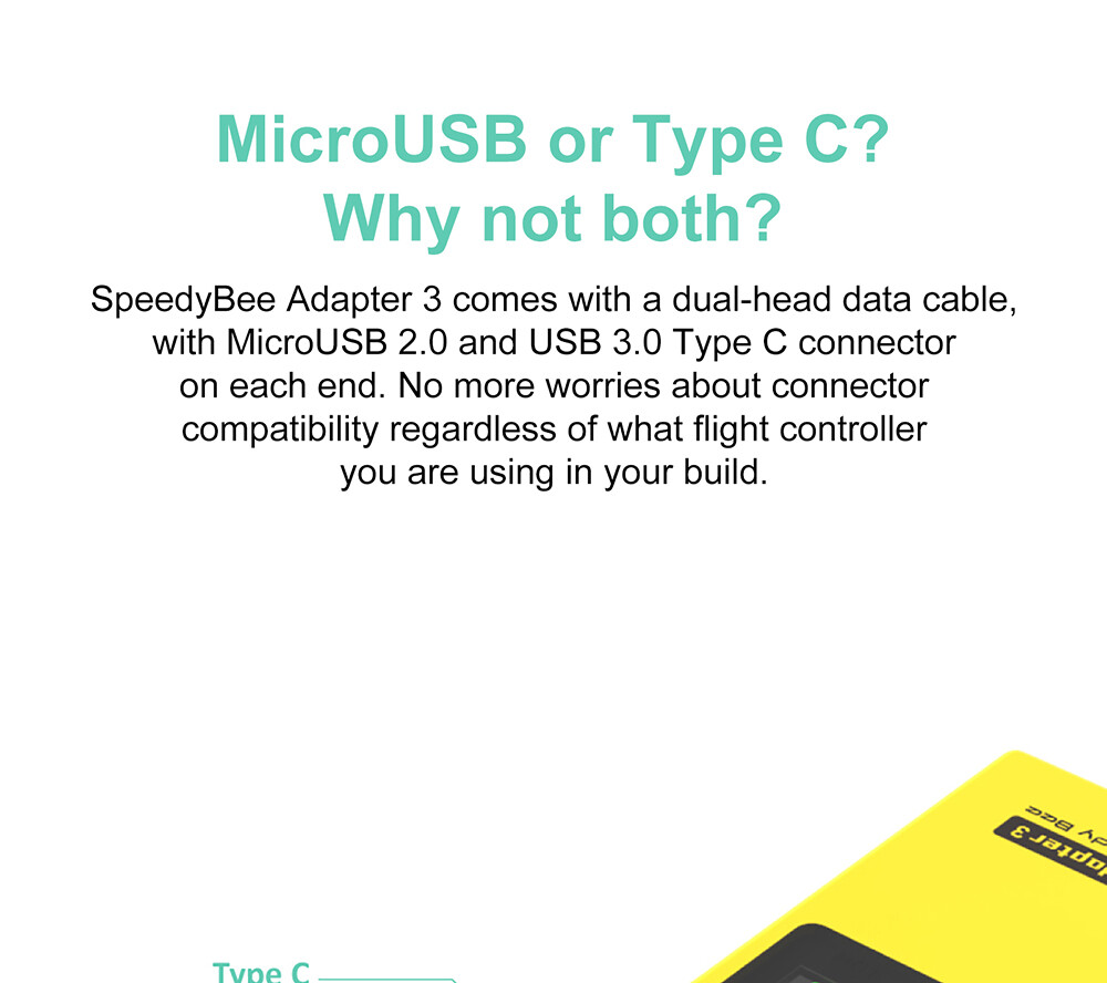Speedybee Adapter3 WIIFI Wireless Adapter Wireless Blackbox Analyzer APP Control