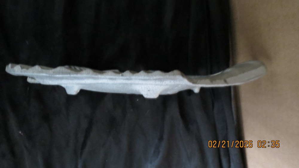 Vintage Cast Aluminum Fish Shaped Table Dish,Mail Box Mount