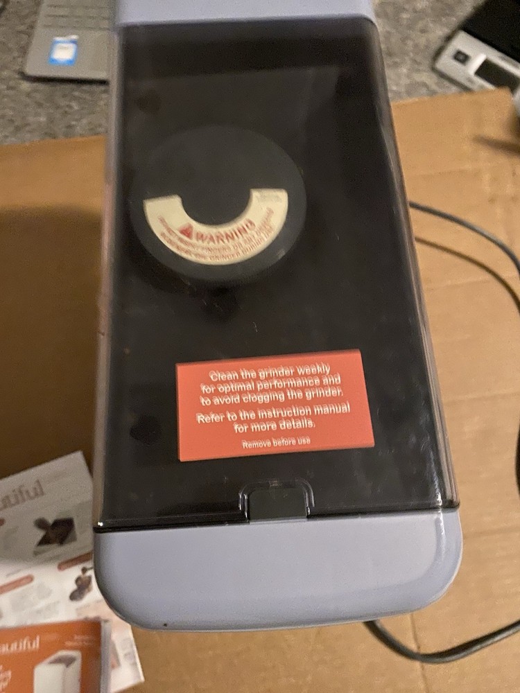 Beautiful Perfect Grind Programmable Single Serve Coffee Maker Cornflower Blue