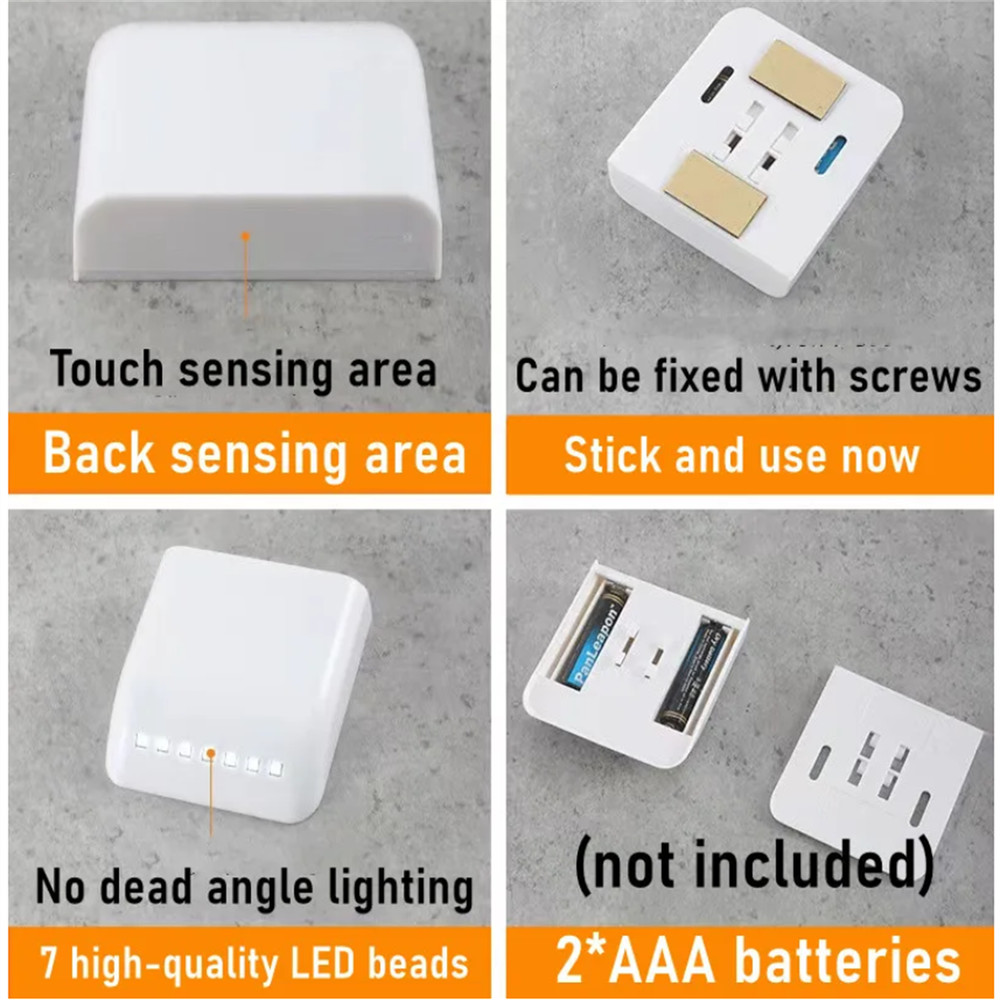 7 LED Light Sensor Closet Light Accessories For Cupboard Closet Wardrobe