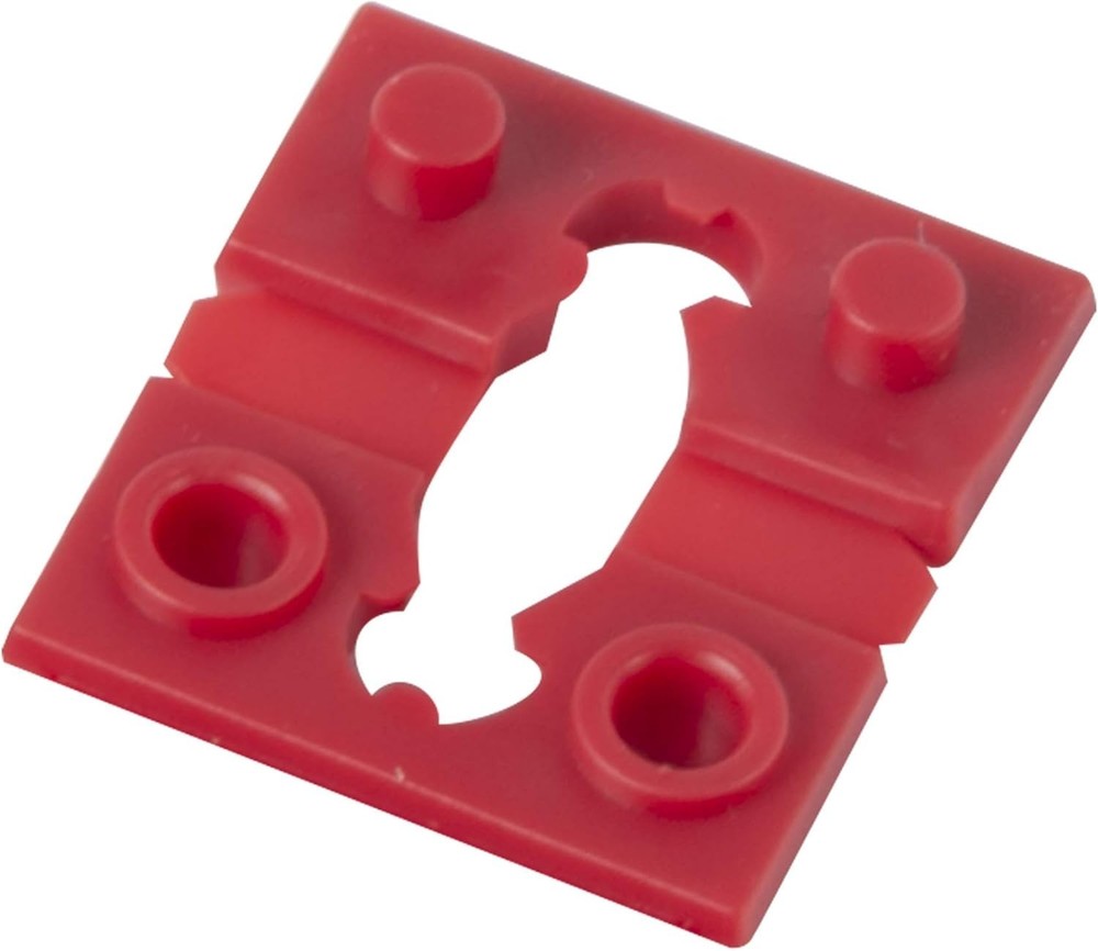 GSP-04 Red Electrical Switch & Receptacle Spacers, 4-Piece Stackable Set