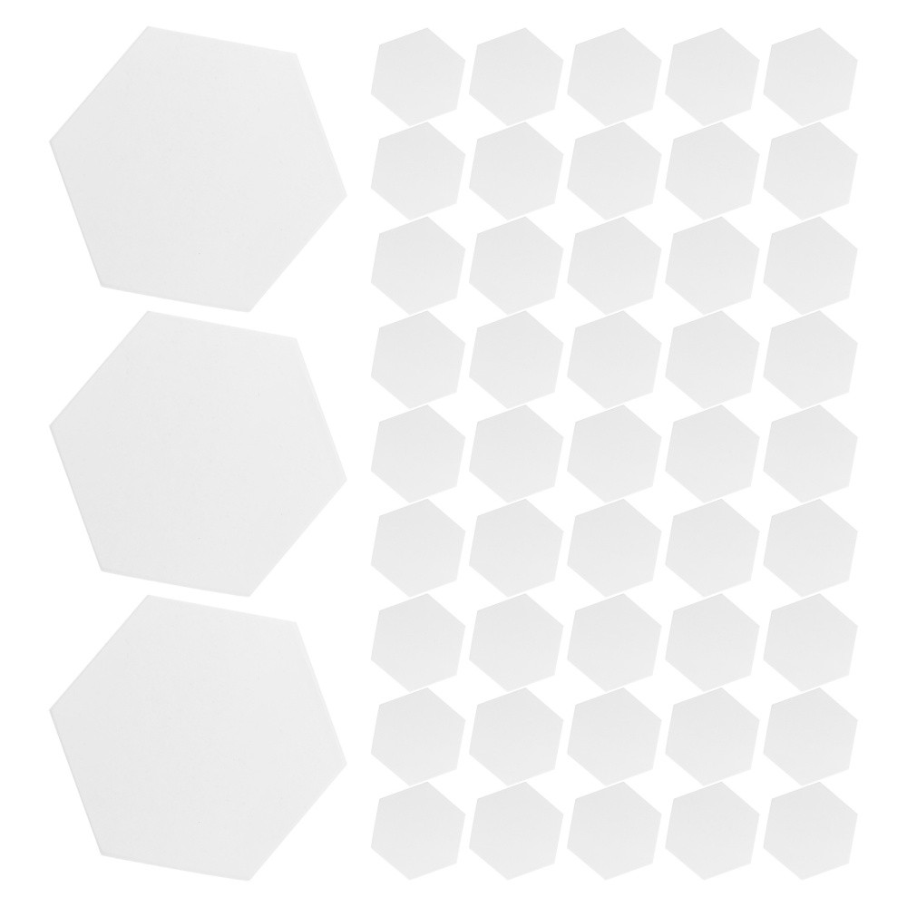 500 Pcs Hexagon Quilting Paper Templates for Creative Patchwork and Sewing