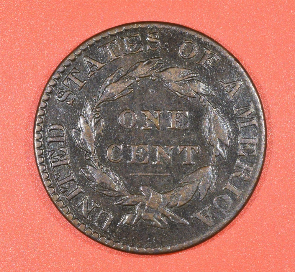 1824 Coronet Head Large Cent "VF+"