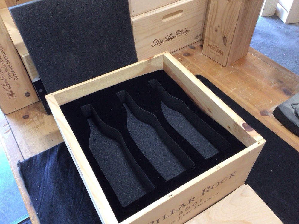 wooden wine box