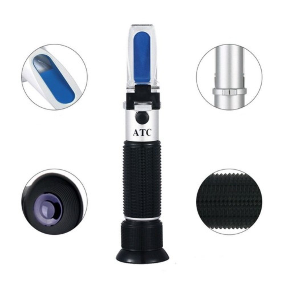 Hand Held Wine Content Tester Alcometer Wine Sugar Refractometer Spirits Tester