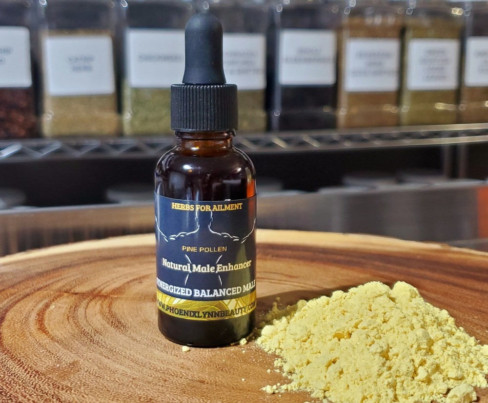 PINE POLLEN TINCTURE MAXIMUM STRENGTH! BOOST TESTOSTERON! 1 oz. ALL NATURAL