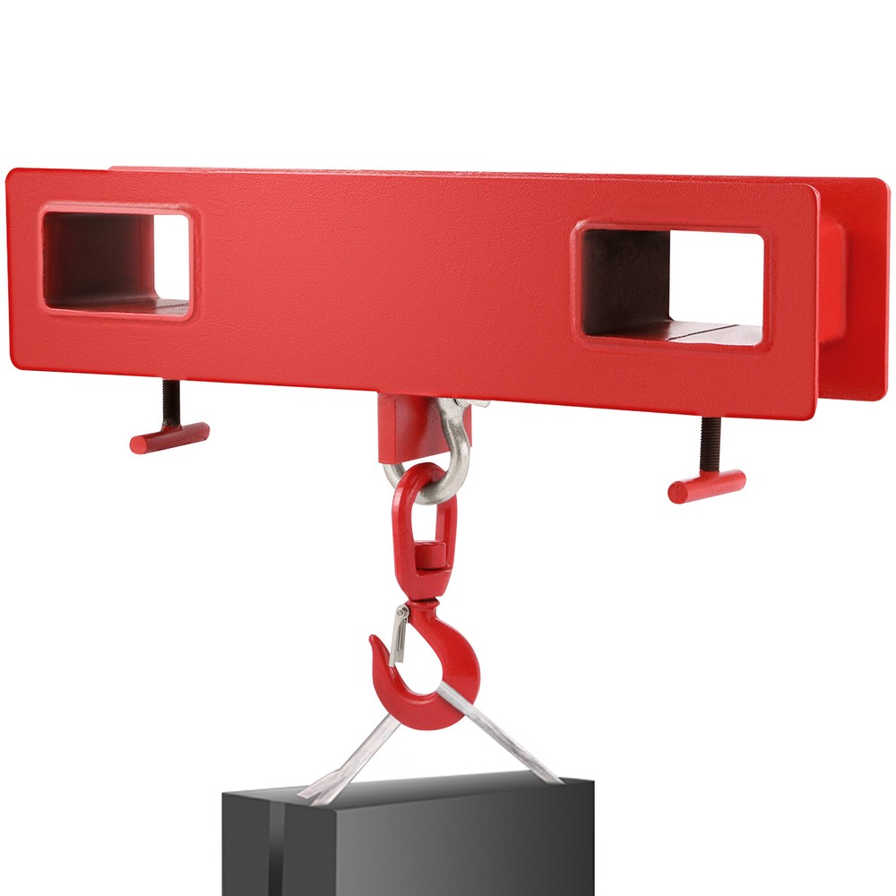 Forklift Lifting Hook Lifting Hoist Crane Hook 4400 lbs Adjustable