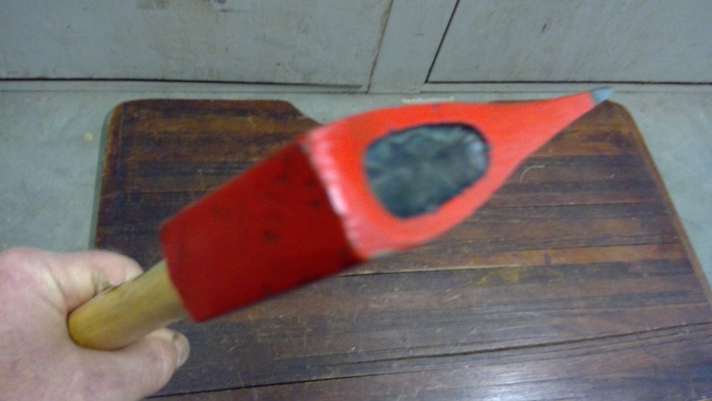 Buffalo Tools Single Bit Axe Hatchet Camp Axe 1lb 8 ounce 14 3/4" Handle.