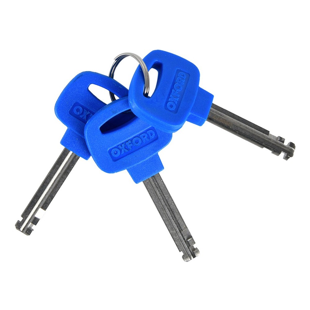 Oxford Barrier Cable Lock - Smoke - 25mm / 1.4m