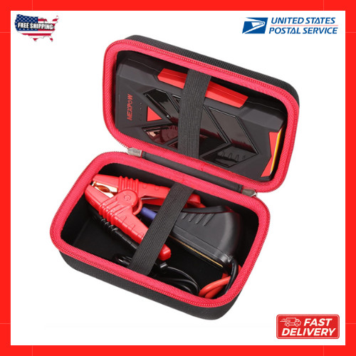 Portable Jump Starter Storage Case - Elastic & Durable Protection for Travel