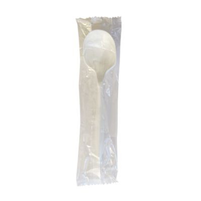 Boardwalk SPOONPPMW Mediumweight Polypropylene Teaspoons, White 1000ct