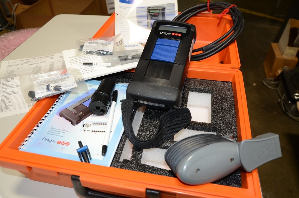 Drager CMS Permissible Gas Analyzer Kit With Accessories