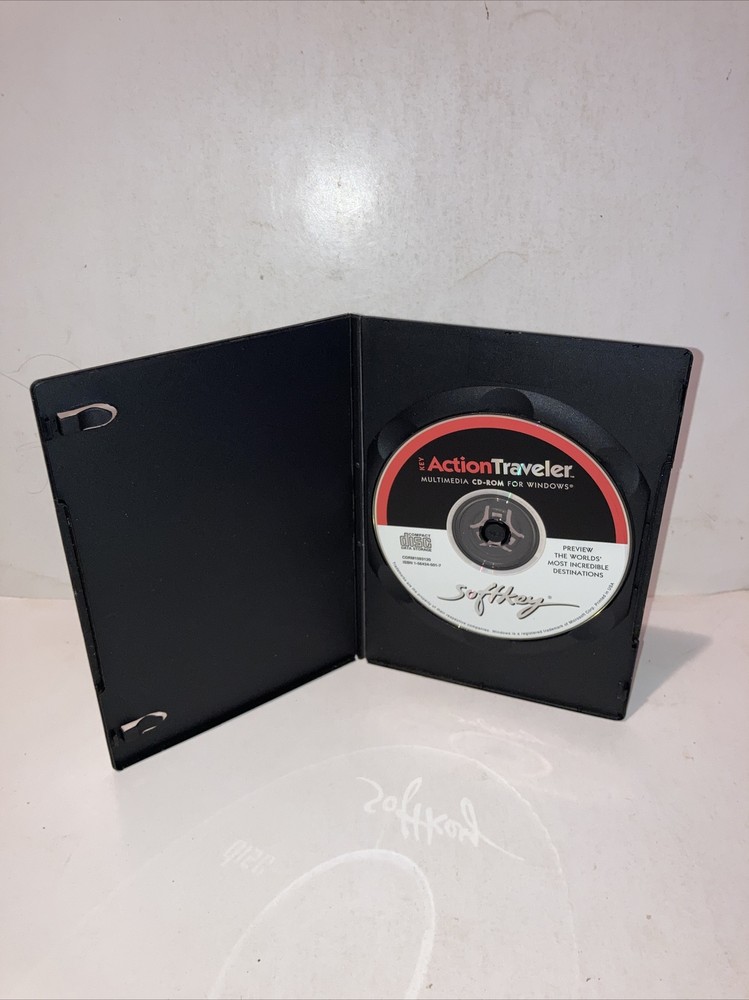 Softkey Key Action Traveler Multimedia CD-ROM Disc Only