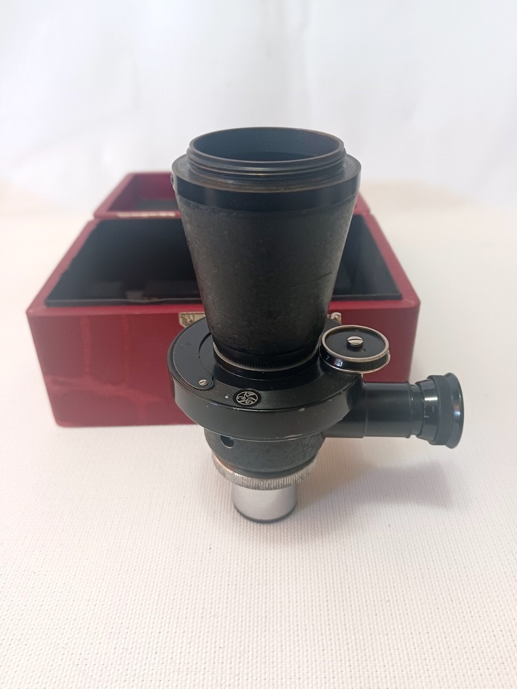 Ernst Leitz Micro Ibso 1/3x microscope attachment and original box