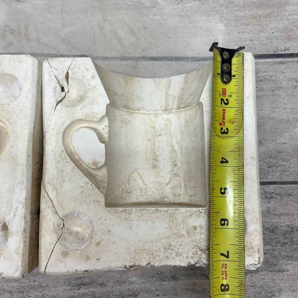 Ceramic Slip Casting Mold Dino & Pebbles Cup