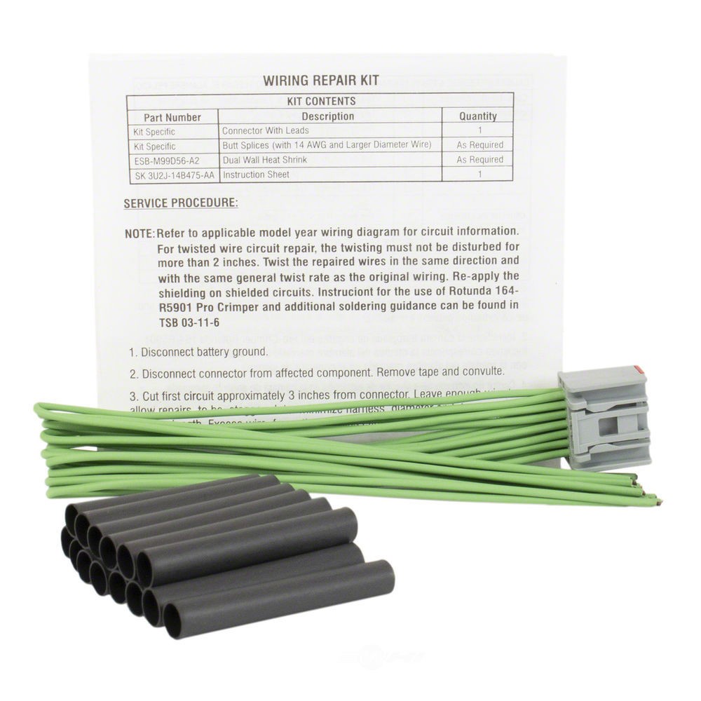 Digital Sound Processing Unit Connector Motorcraft WPT-974