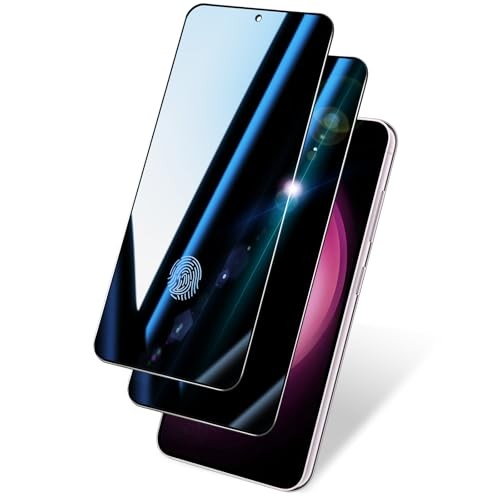 Privacy Screen Protector 2-Pack for Samsung S23 Plus/S23+ | Case Friendly &