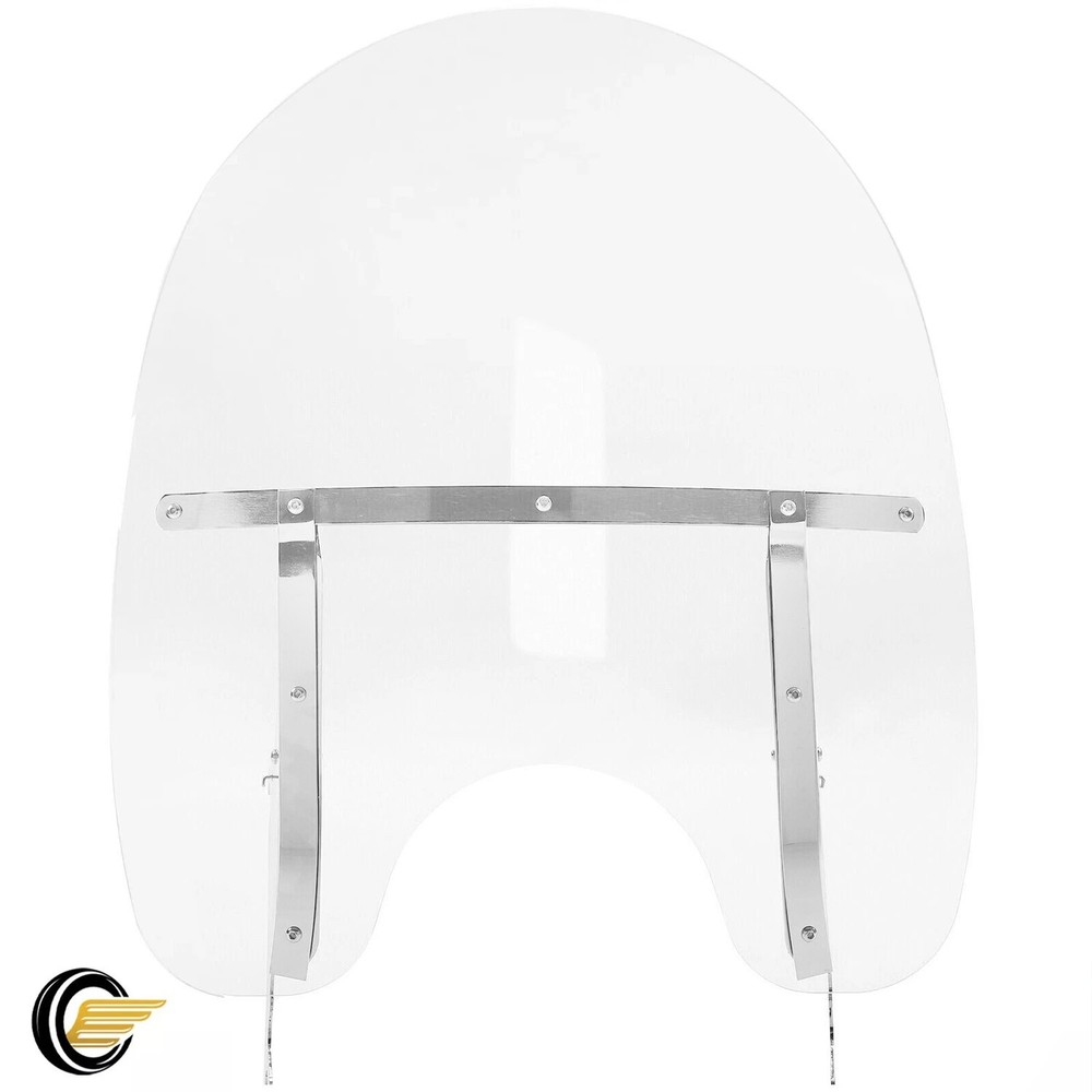 Quick Detach Clear Windshield For Harley Davidson Softail FLST FLSTC 2000-2017