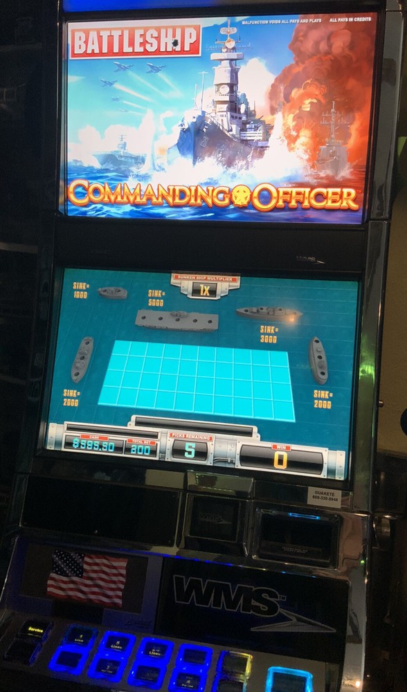 WMS SLOT MACHINE BB2 SOFTW/ BATTLESHIP WAP / CONTROLLER NEEDED /NO DONGLE NEEDED