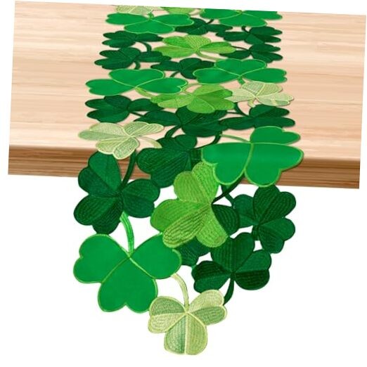 St Patricks Day Decorations Table Runner - Saint Patrick/St