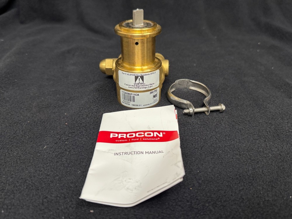 PROCON - Rotary Vane Pump - Brass - 6XE80